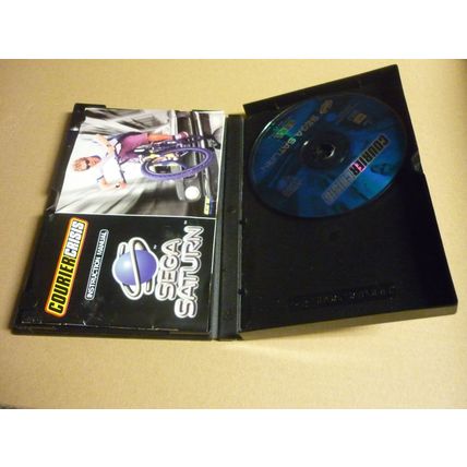 COURIER CRISIS SEGA SATURN GAME BOXED WITH MANUAL