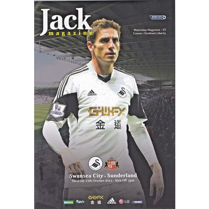 SWANSEA CITY v SUNDERLAND BARCLAYS PREMIER LEAGUE 2013