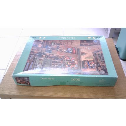 DAD'S SHED Jigsaw Puzzle (1000 Piece) House of Puzzles (2007)