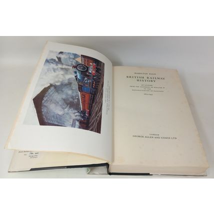 BRITISH RAILWAY HISTORY Vol 2 by HAMILTON ELLIS 1877 & 1947 HARDCOVER Book