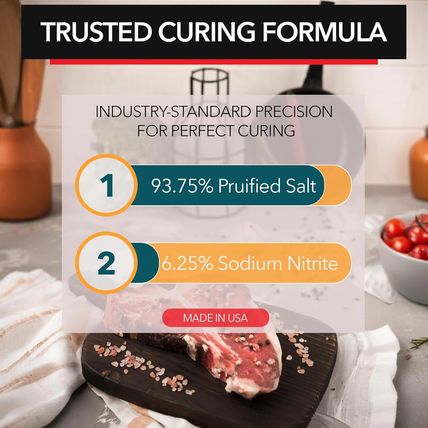 Insta Cure #1, 1 Lb Pink Curing Salt, Prague Powder, Quick Cure for Meat, Sausag