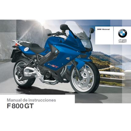 BMW F800GT MANUAL DE INSTRUCCIONES 2015 MOTOCICLETA 179 PAGINA ESPANOL