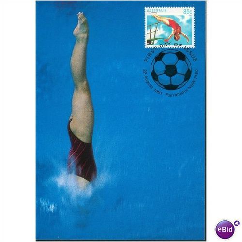 Australia FDI Postcard set 1991 - Sport Series 111