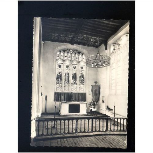Suffolk THAXTED Parish Church Lady Chapel Altar Postcard by Frith (TXT.27)