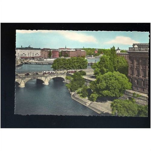 Sweden STOCKHOLM North Bridge Postcard by Nordisk (6006/14)