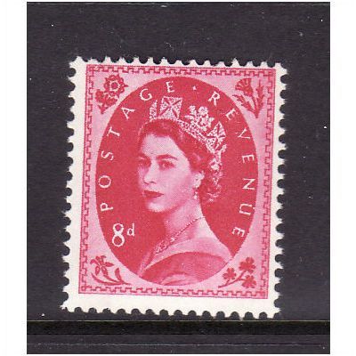 GREAT BRITAIN 1960 SG617b 8d MAGENTA U/M MINT #3