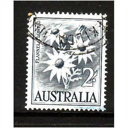 AUSTRALIA 1959 SG 323 2s FLANNEL FLOWER FINE USED #2