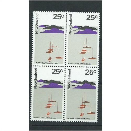 New zealand stamps definitive mnh sg930b mnh blk 4