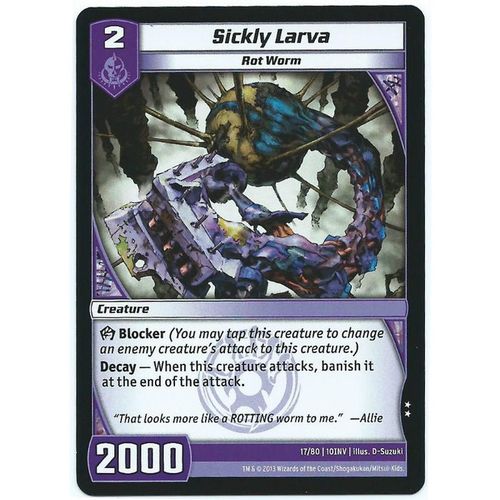 Kaijudo - Invasion Earth - #17/80 - Sickly Larva