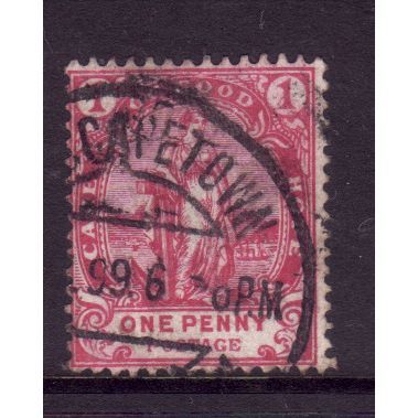 CAPE OF GOOD HOPE 1893 SG 59 1d CARMINE FINE USED #3