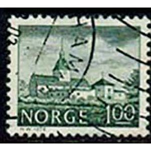 Norway 1978 Buildings 1,00 Used Stamp