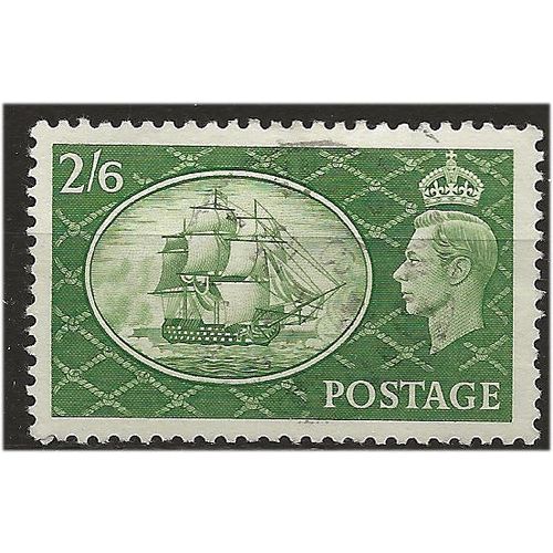 1951 SG509 2/6d Yellow-Green Mounted Mint . .
