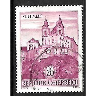 AUSTRIA 1957 BUILDINGS 20s PURPLE MELK ABBEY SG1323 FINE USED