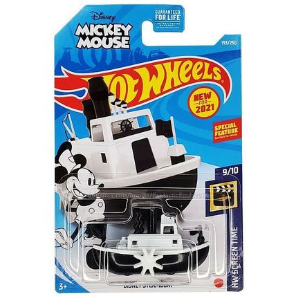 Hot Wheels - Disney Steamboat: HW Screen Time #9/10 - #193/250 (2021) *Mickey*