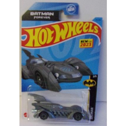 HOT WHEELS BATMAN ' Batman Forever ' GRAY BATMOBILE (2023)