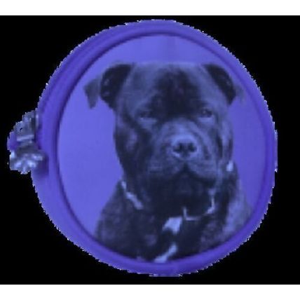 STAFFORDSHIRE BULL TERRIER COIN PURSE IDEAL GIFT FOR A BULL TERRIER LOVER