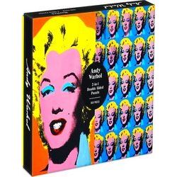Warhol Marilyn 500 Piece Double Sided Puzzle