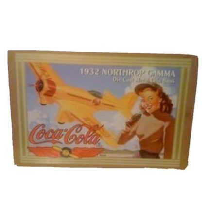 Coca Cola 1932 Northrop Gamma Die Cast Bank