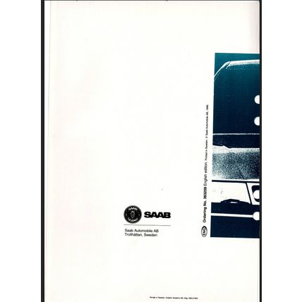 Saab 900 Electrical Wiring Diagrams Workshop Manual 1994 199527563 PDF