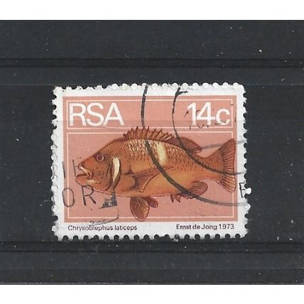 SouthAfrica.SG357 14c Roman Seabream.Fine Used.Sep25m