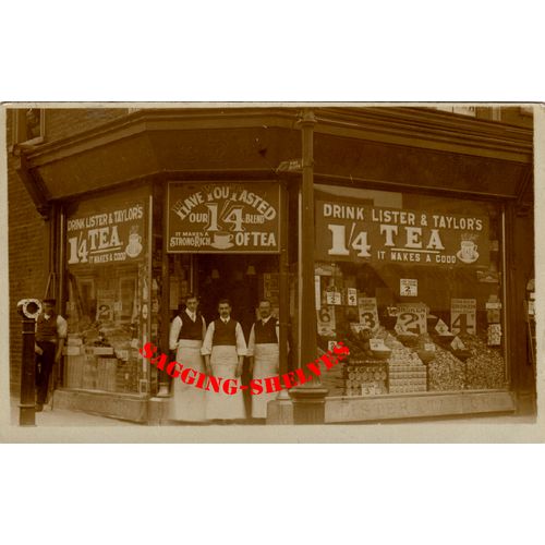 London - 271 WANDSWORTH ROAD - Lister & Taylor/Shop Front RP/c.1910 (S.Lambeth)