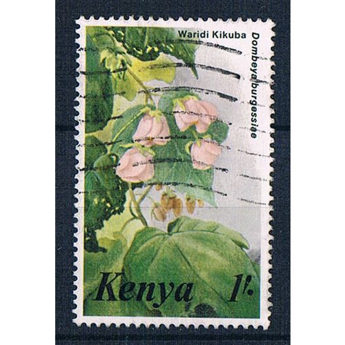 Kenya 1983 SG263 Ke4 Flowers 1'- Used Stamp