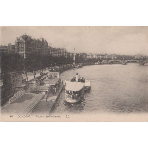 GB circa 1905 London Victoria Embankment by Librairie du Figaro London