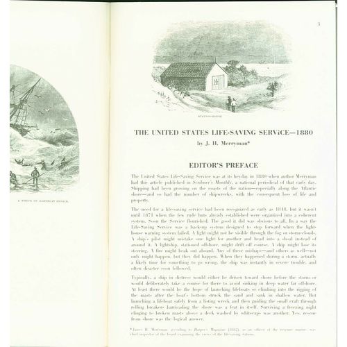 The United States Life-saving Service: 1880. Merryman..1- >29 lots of 10 copies