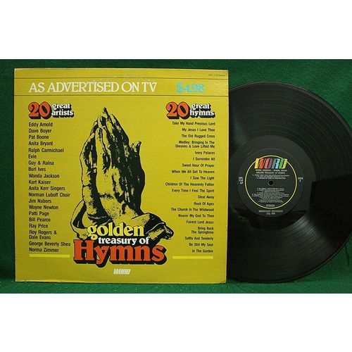Arnold/Bryant/Ives/Page/Jackson/Shea - 20 Great Artists/Hymns - SPL 110 LP - NM