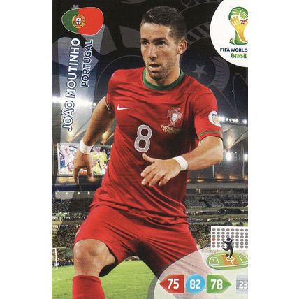 Adrenalyn XL World Cup 2014 Joao Moutinho Portugal