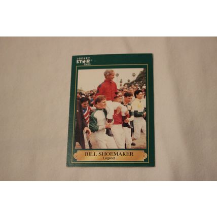 Bill Shoemaker 1991 Jockey Star NO. 6
