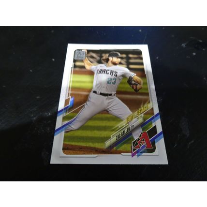 2021 Topps Card # 440 Zac Gallen Future Stars Mint (9) Arizona Diamondbacks