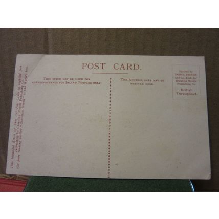 CROWLAND ABBEY, PETERBOROUGH, unused ANTIQUE postcard =