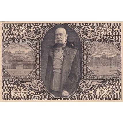 King Franciscus Josephus German Great Condition Old Postcard