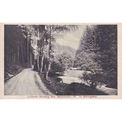 Luftkorort Wirsberg Antique German Postcard