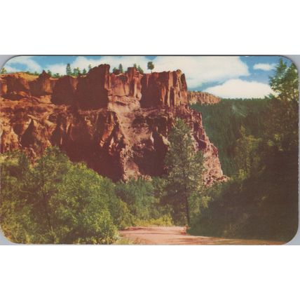 ZAYIX Postcard Jemez Mountains New Mexico Les Reed K72 102022-PC46