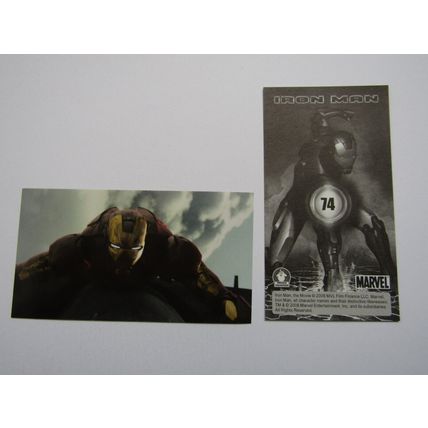 Marvel - Iron Man The Movie 2008 - Preziosi Sticker Drop-down Choice (e18)