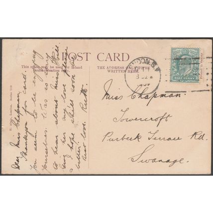 Sloane Square, Chelsea, London, 1904 - H Alwin Postcard