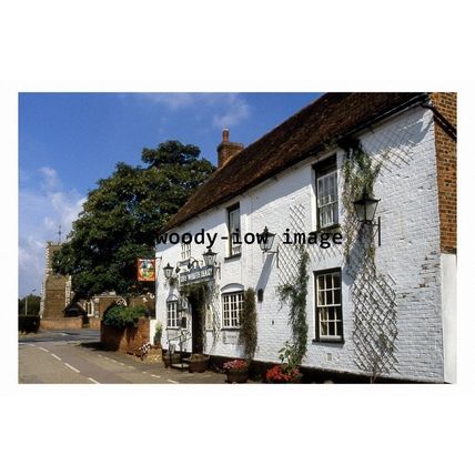pu0191 - The White Hart Pub , Campton , Bedfordshire - print