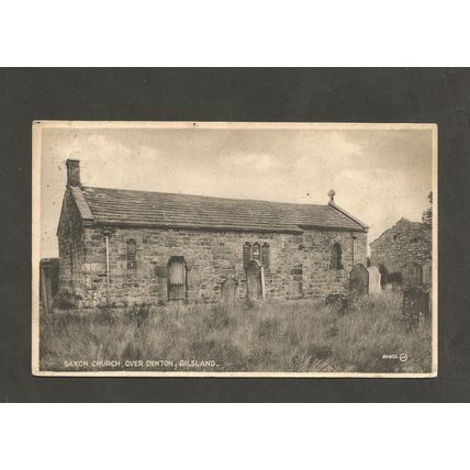 Postcard Cumbria Overdenton Gilsand Saxon Church