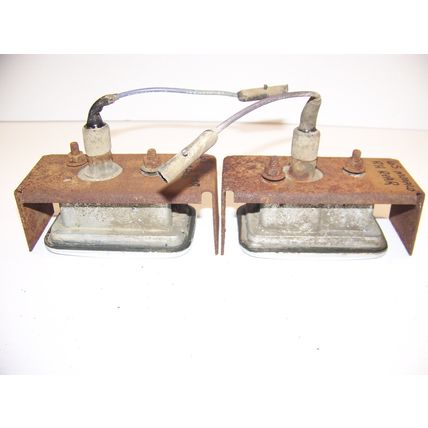 1965 DODGE MONACO REVERSE LIGHTS OEM COMPLETE PAIR