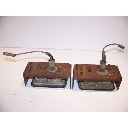 1965 DODGE MONACO REVERSE LIGHTS OEM COMPLETE PAIR