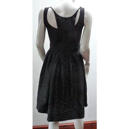 Twenty8Twelve by S Miller Black Sleeveless Edlyn Skater Dress Brand New