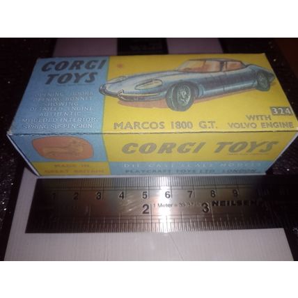 Corgi 324 Marcos 1800 GT Reproduction /Replica Box