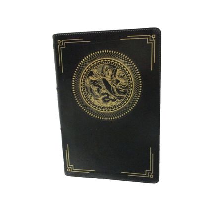 NRSVCE Illustrated Catholic Bible, Leathersoft, Black, Comfort Print Holy Bible