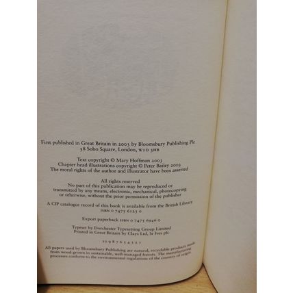 Stravaganza - City of Stars - Mary Hoffman - 1st U.K Edition - 1st Print - 2003