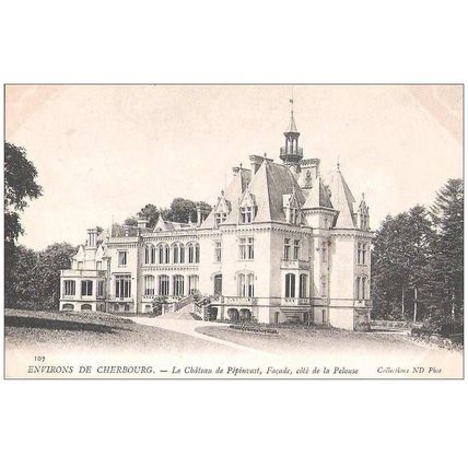 50 - CHERBOURG - le château de Pépinvast