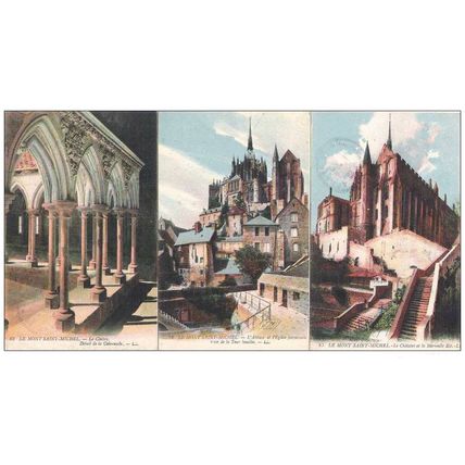 50 - Mont Saint-Michel - 4 cartes
