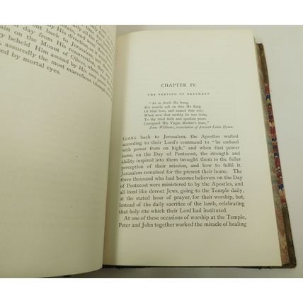 Antique Victorian Leather Book Pupils Of St John Charlotte Yonge c1868 Religion