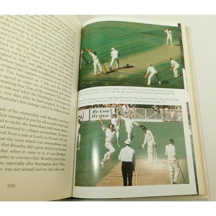 Signed First Edition Book Crickets Great Entertainers Henry Blofeld HBDJ